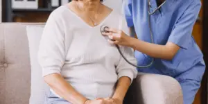Doctor discussing heart health and preventive care during American Heart Month in Northern Virginia